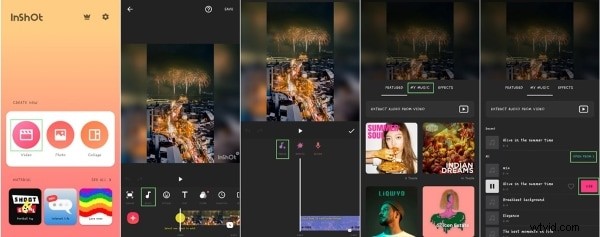 Voeg moeiteloos muziek toe aan uw video s met InShot - een korte handleiding