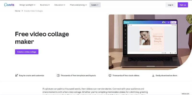 Maak boeiende dynamische videocollages:een complete gids 