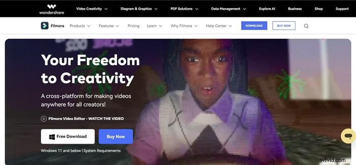 Wondershare Filmora Interface:een uitgebreide gids voor beginners 
