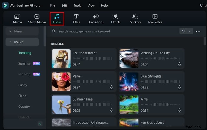 Wondershare Filmora Interface:een uitgebreide gids voor beginners 