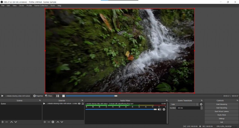 Gemakkelijk video s roteren in OBS Studio:een korte handleiding [2024] 