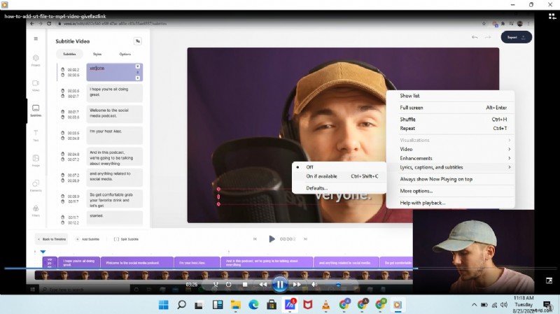 Voeg SRT-ondertitels naadloos samen met MP4-video s in 2026 