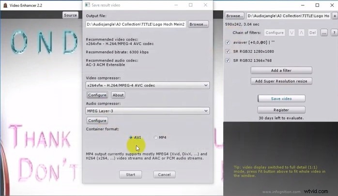 Verbeter de videokwaliteit:een gids voor videoverbetering 2.2 