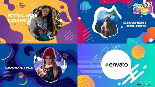 Gratis FCPX-diavoorstellingsjablonen:10+ onbeperkte opties | [Uw merk-/sitenaam] 