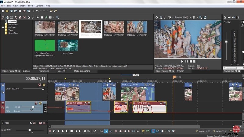 Vegas Pro:downloaden, installeren en beheersen van professionele video- en audiobewerking 