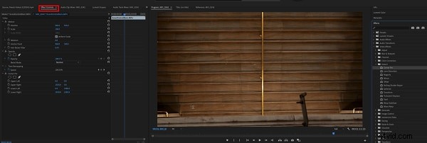 Vervormingseffecten beheersen in Adobe Premiere Pro:een uitgebreide handleiding 