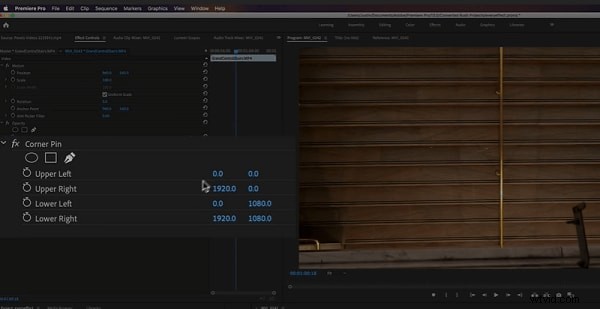 Vervormingseffecten beheersen in Adobe Premiere Pro:een uitgebreide handleiding 