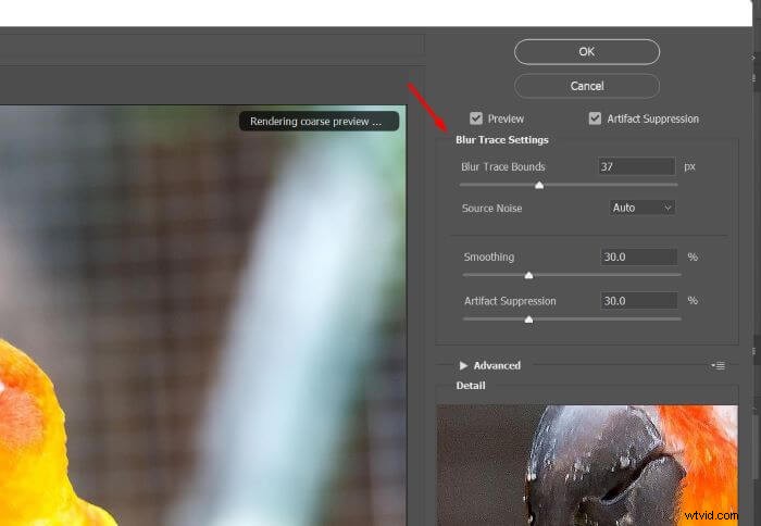 Photoshop Shake Reduction:levert het resultaat op?