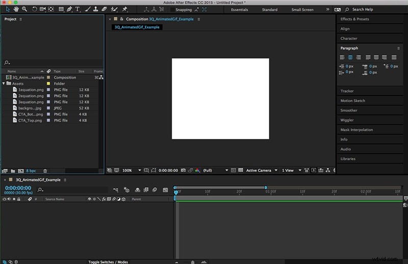 Maak boeiende GIF s in After Effects:een stapsgewijze handleiding 