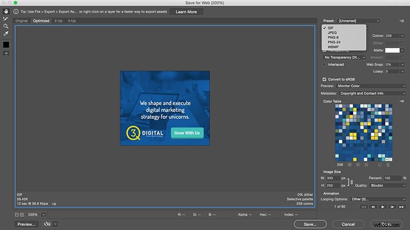 Maak boeiende GIF s in After Effects:een stapsgewijze handleiding 