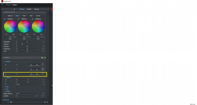 Lightworks videorotatie:een eenvoudige handleiding voor beginners 