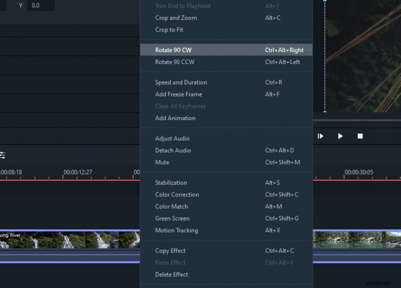 Videorotatie beheersen in Kdenlive:een uitgebreide gids 