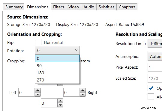 Video s roteren met de handrem:een eenvoudige handleiding