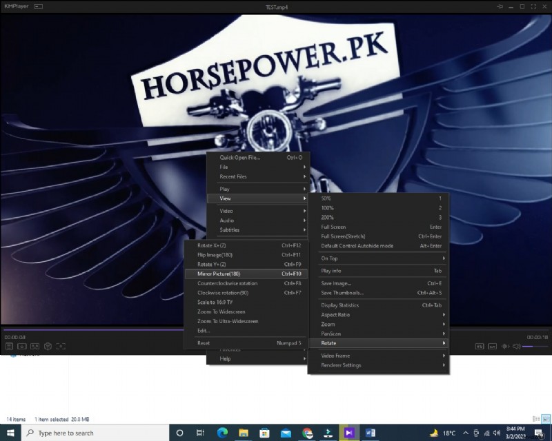 Video s roteren in KMPlayer:een stapsgewijze handleiding