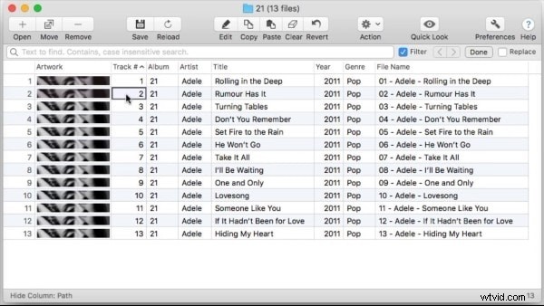 Beste Mac MP3 Tag-editors:organiseer uw muziekbibliotheek