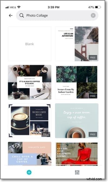 Maak prachtige collages met Canva:een beginnershandleiding 