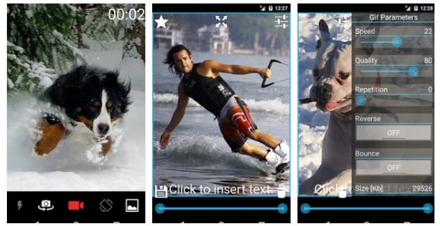 Beste gratis GIF-apps voor Android:maak en deel geanimeerde GIF s 