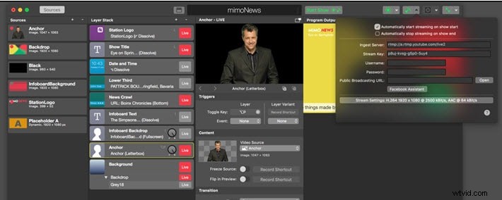 Beste vMix-alternatieven:Live streaming-software voor Mac en Windows 