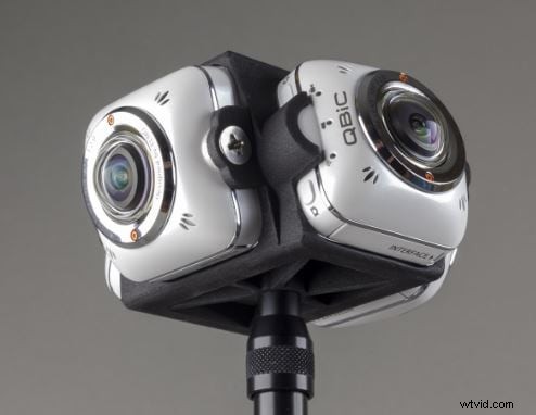 360 camera-opstellingen en -bevestigingen voor professionele VR-videoproductie 