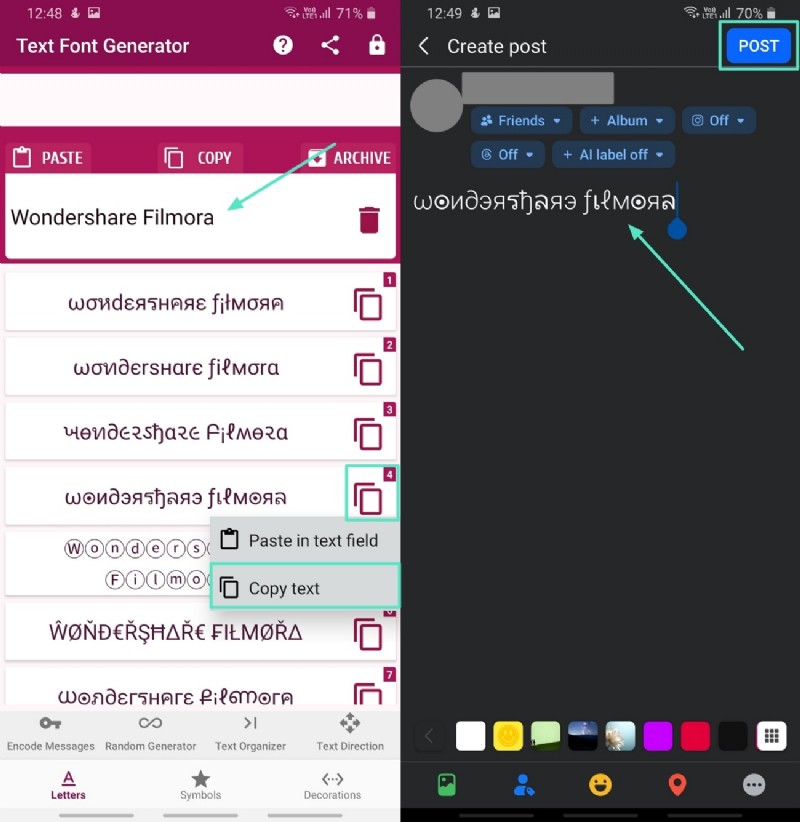 Come personalizzare i caratteri su Facebook:una guida completa 