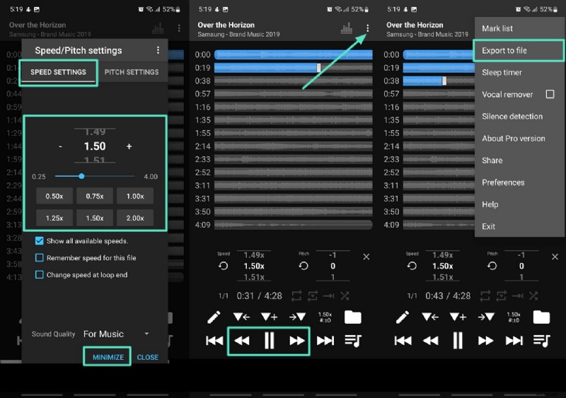 Pas eenvoudig de audiosnelheid aan op desktop, online en mobiel – Toptools en tips van experts 