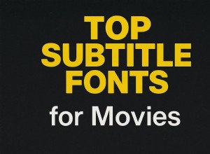 Las mejores fuentes de subtítulos para películas:opciones claras y accesibles para cada género 