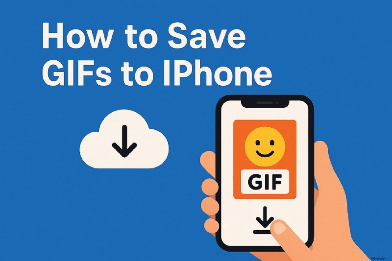 Bewaar GIF s op uw iPhone:een eenvoudige handleiding voor expressieve communicatie 