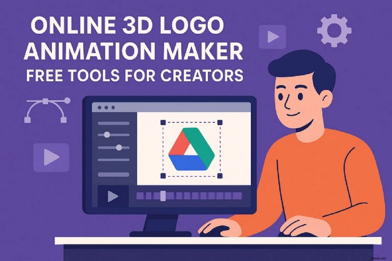 Top gratis online 3D-logo-animatiemakers voor moderne merken 