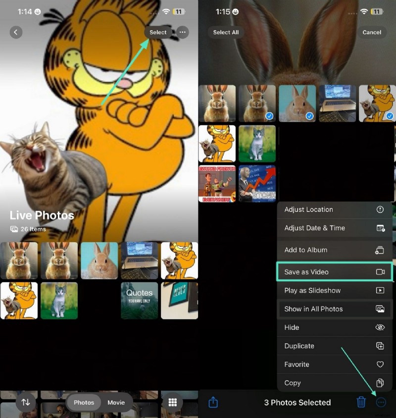 Převod živých fotografií na videa:Komplexní průvodce 