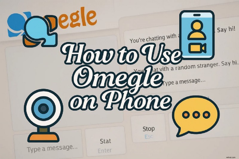 Omegle na mobilu:Průvodce anonymním chatováním na Androidu a iOS 