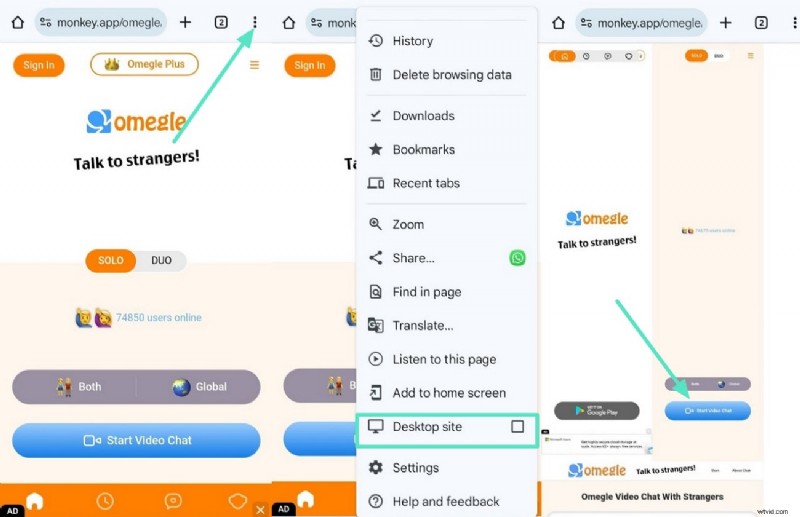 Omegle na mobilu:Průvodce anonymním chatováním na Androidu a iOS 