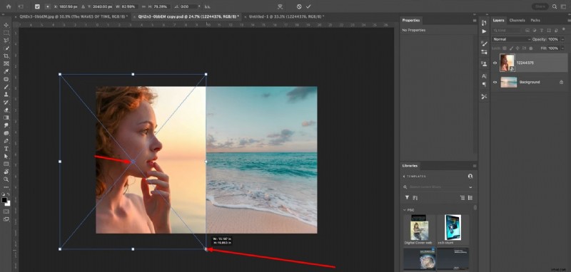 Naadloze beeldovervloeiing in Photoshop:technieken en alternatieven 