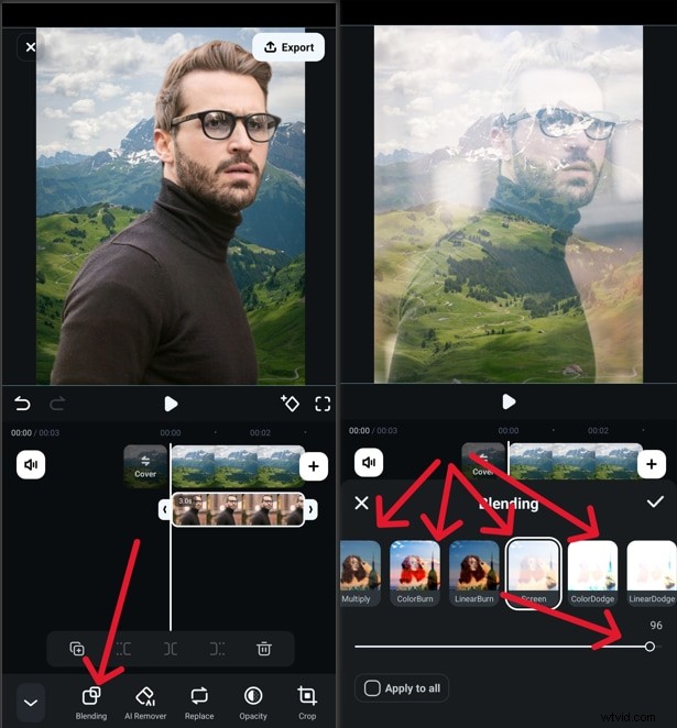 Naadloze beeldovervloeiing in Photoshop:technieken en alternatieven 