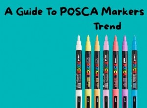Marcadores POSCA:la guía definitiva para crear arte y diseños virales 