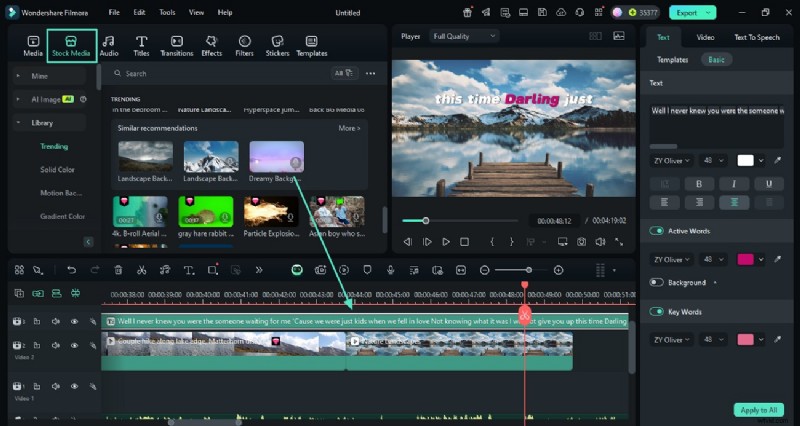 Maak snel YouTube-lyrische video s met Wondershare Filmora – 2026-gids