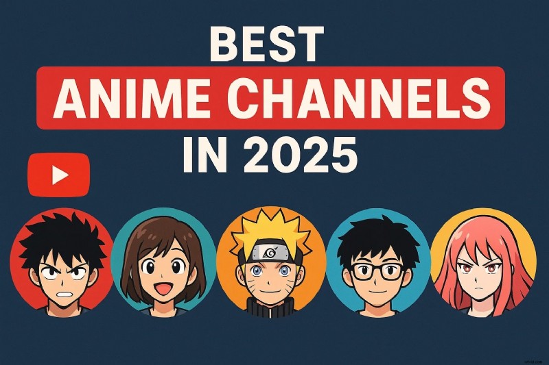 Beste anime-kanalen op YouTube:top 15 streamingopties [2026] 