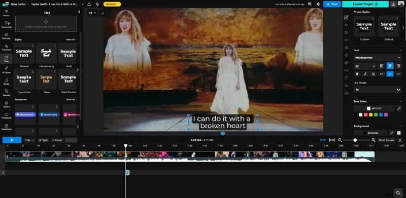 Maak online prachtige songtekstvideo s | [Jaar] 