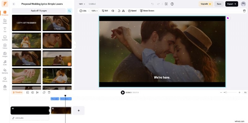 Maak online prachtige songtekstvideo s | [Jaar] 