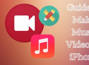 Vytvářejte úžasná hudební videa na iPhone:Průvodce krok za krokem 