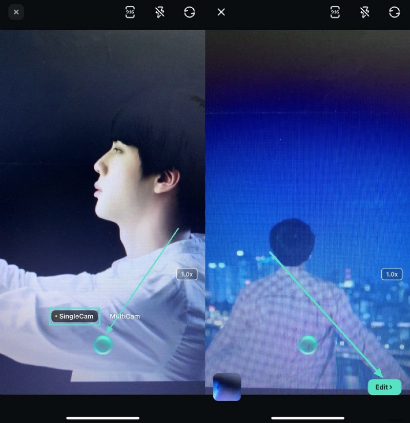 Maak verbluffende muziekvideo s op de iPhone:een stapsgewijze handleiding 