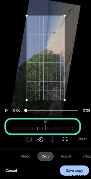 Android-video s roteren en spiegelen:een complete gids met Google Foto s en Filmora 