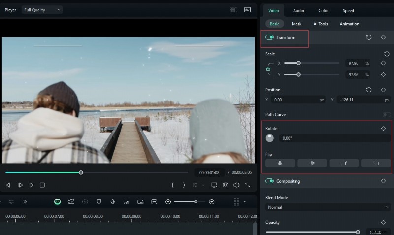 CapCut-videorotatie:desktop, online en mobiel - Plus Filmora-alternatief