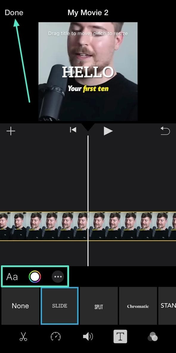 Ondertitels toevoegen aan iMovie op iPhone:een eenvoudige handleiding 