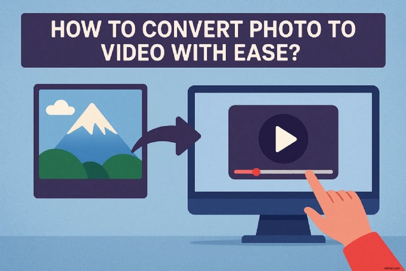 Zet foto s om in boeiende video s met Filmora:een stapsgewijze handleiding 