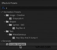 Maak verbluffende verlooptekst in After Effects:een eenvoudige handleiding 
