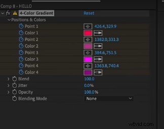 Maak verbluffende verlooptekst in After Effects:een eenvoudige handleiding 