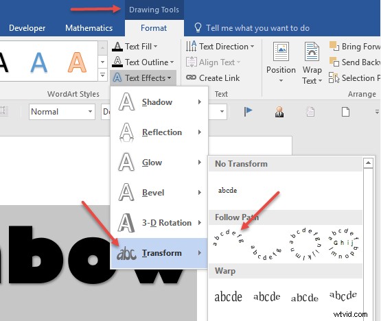 Gebogen tekst beheersen in Microsoft Word:een uitgebreide handleiding 