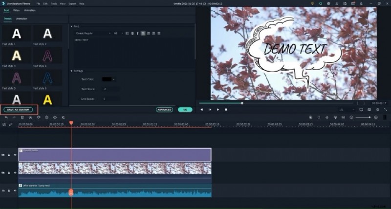 Verbeter YouTube-video s:voeg boeiende tekst toe met Filmora 