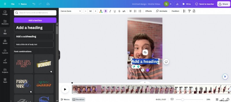 Voeg moeiteloos tekst toe aan Instagram Stories:een stapsgewijze handleiding 