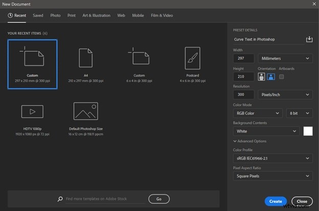 Gebogen tekst beheersen in Photoshop 2024:3 eenvoudige technieken 